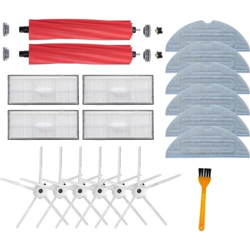Main Brush Hepa Filter Mopping Cloth Side Brush For Xiaomi Roborock T7S T7 Plus T7splus S7 Mopping Rag Cloth Spare Parts