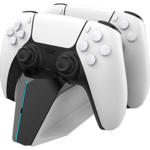 Type-C DualSense Charging Station Dual Charging Dock Charger Stand For PlayStation 5 DualSense Wireless Game Controller