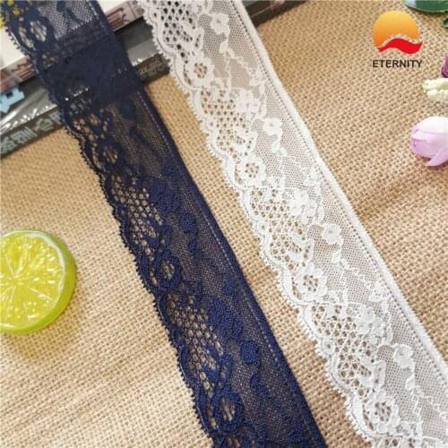 A-6 S1039-2*Custom Floral Pattern Elastic Small Lace Soft Mesh Spandex Georgie Royal Blue Black White Sky Lace Womens Underwear
