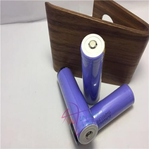 1pcs/lot) 28A ICR18650-28A SDI 18650 2800mah 3.7V Battery cell button top with protected