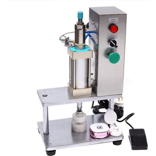 1PC Air Cushion BB Cream Capping Machine Cosmetic Air Cushion Packaging Machine 220V Air Cushion Inner Cover Pressing Machine