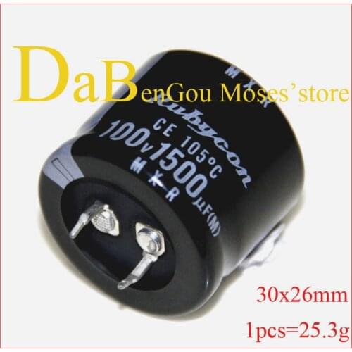 100v 1500uf Original NCC Electrolytic Capacitor Capacitance Radial 30x25mm 35x30mm