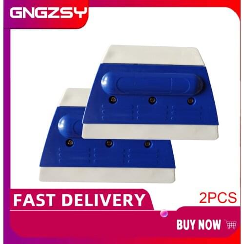 CNGZSY 2pcs Double Side Rubber Squeegee Car Vinyl Film Wrap Tool Wall Paper Install Tools Window Clean Scraper Car Styling Tools