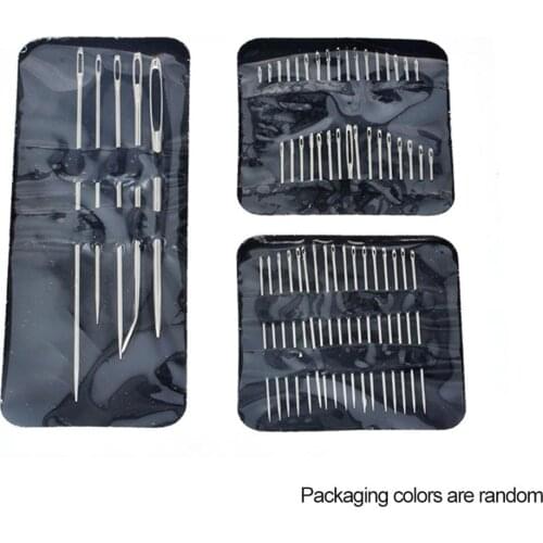 55Pcs/Set Stainless Steel Sewing Needles Sewing Pins Set For Home DIY Crafts Household Different Sizes Suitable For Handmade