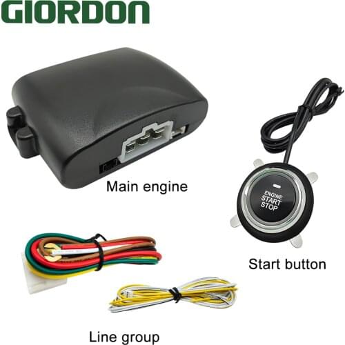 Car one key start system engine ignition system 12V general purpose car automatic ignition GD728