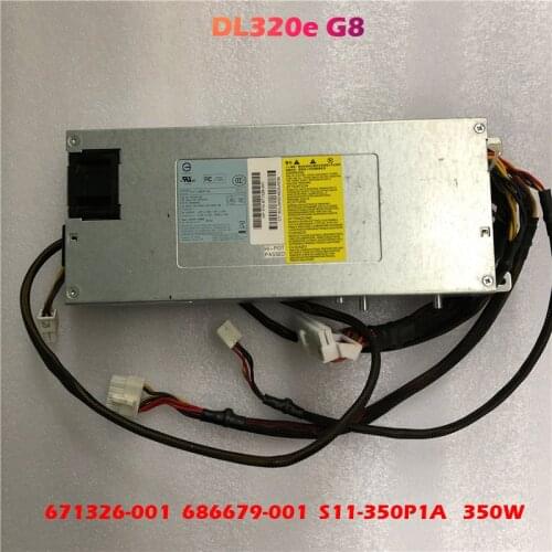 100% test for power supply for 671326-001 686679-001 S11-350P1A 350W Work Good