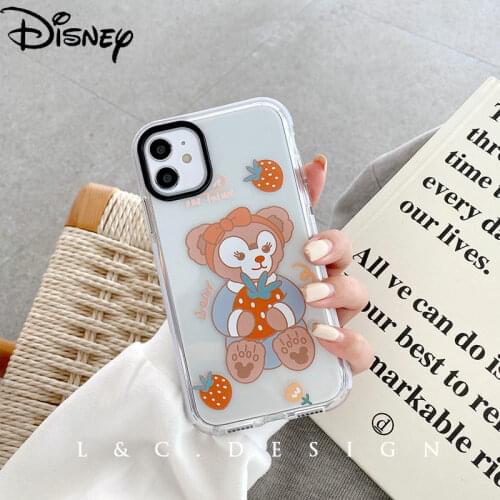 Disney Cute Star Delu Original iPhone Case 7/8P/X/XR/XS/XSMAX/11/12Pro/12min Phone Girl Transparent Silicone Case