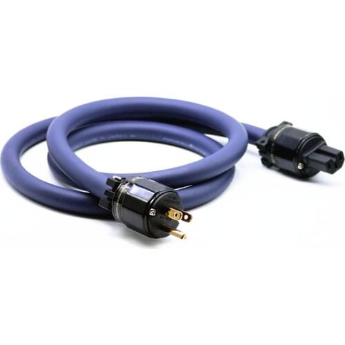 HIFI 7n Copper furutech power cord power cable hifi American standard audio CD amplifier amp US power cables EU US Plug Power