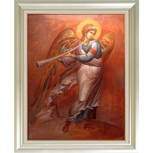 Archangel messenger rhinestones pictures 3D Full Rubik Diamond painting Round 5D Square Diamond Embroidery Sale Home decoration