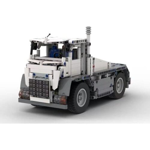 2021 RC technology building block project series reinforced concrete truck DIY assembled toy childrens education gift model