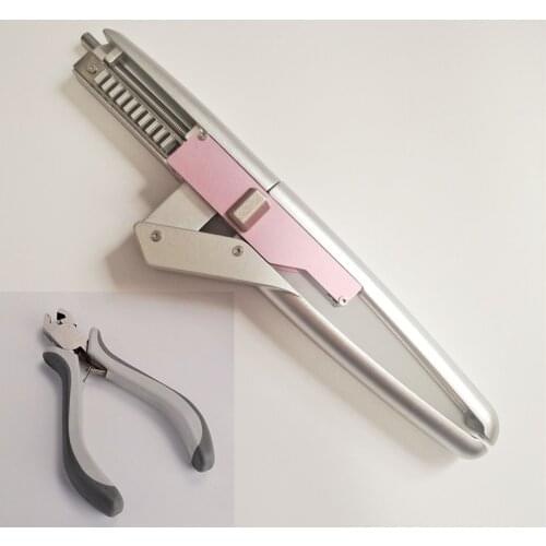 6D-1 High End Hair Extension Machine Connector&Hair Remove Piler Hair Salon Tool Wig Connector Kit Keratin Hair Extension Kit