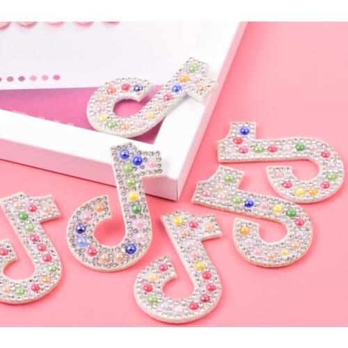 Non-woven Vibrato Hot Rhinestone Musical Note Symbol Ceramic Cloth Stickers Hairpin Accessories Clothing Accessories DIY A92