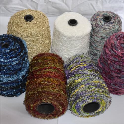 500g New Yarn Crochet DIY Garment Accessories Thread DIY Hand Woven Rag doll Artificial Wool Mohair Knitting Yarn