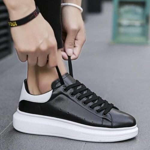 New Designer Sneakers Men and Women Casual Shoes Split Leather Women Zapatillas Fashion Plus Size Comfortable Footwear Size 44