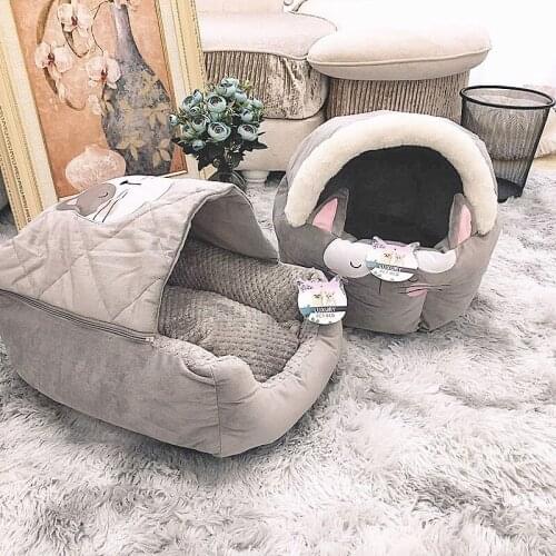 New Shell Cat Litter Sleeping Bag, Pet Supplies, Dog Cotton Litter, Yurt, Warm and Comfortable, Durable and Good Quality
