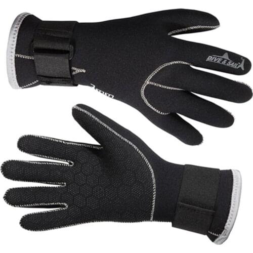 3MM Neoprene Swimming Gloves Swimming Gloves Snorkeling Equipment Scratch-resistant Warm Diving Suit Material Swimming Harpoon