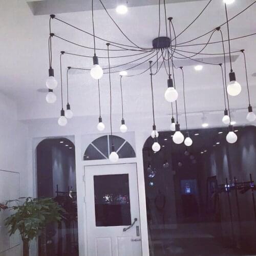 Bud pendant light scattering sacred spider man retro room bedroom creative ZA GY82