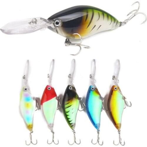 Fishing Lure Luya Bait Long Tongue Deep Diving Long Throw Type Mino Fake Bait Seawater Freshwater Fishing Bait Winter Fishing