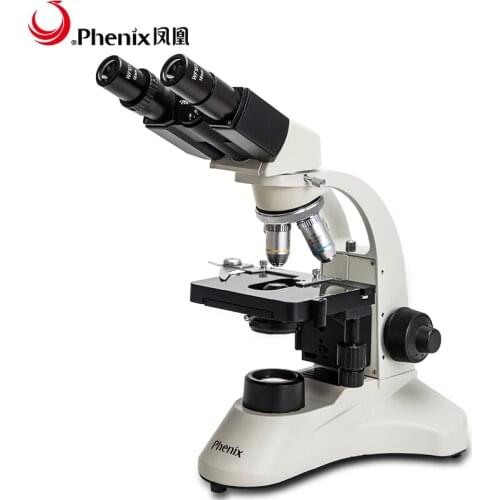 Phenix 40X-1600X Professional Binocular Microscope for Laboratory Biological Science Microscopy