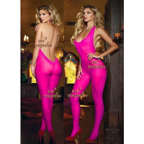 Sexy lace Sleepwear hot Lingerie Babydoll BODYSUIT Mesh silk Body Stocking Intimate baby doll dress Catsuit open crotch backless