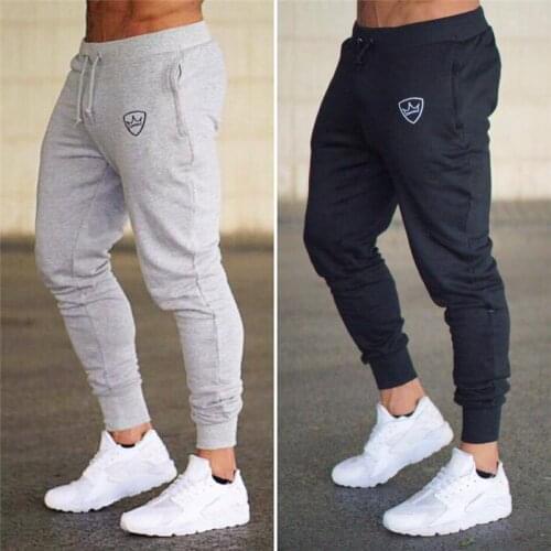 Jogging Men Pants Sport Sweatpants Running Pants GYM Pants Men Joggers Cotton Trackpants Slim Fit Pants Bodybuilding Trouser