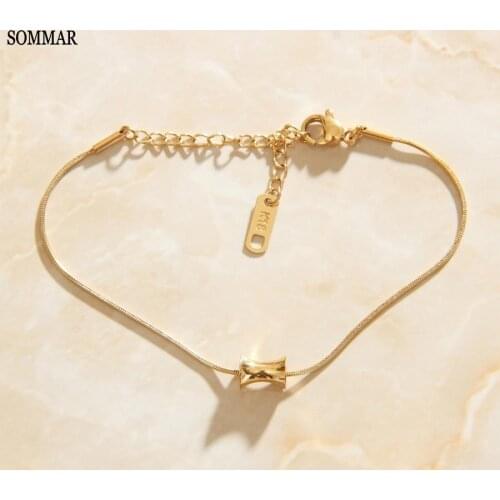 SOMMAR Vintage Love Gold Vermeil Perfume women bracelet for men Small waist one direction jewelry accessories