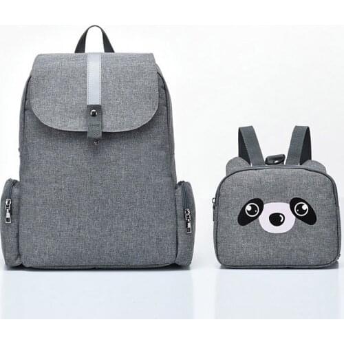 Mother Bag Large Capacity Women Backpack Waterproof Shoulder Hobos Anti-lost Multifunctional Two Piece Female Bags