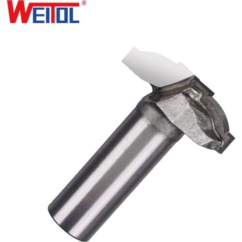 WeiTol 32mm diameter 12.7mm shank Wood router bits CNC cutting tools carving bits end mill