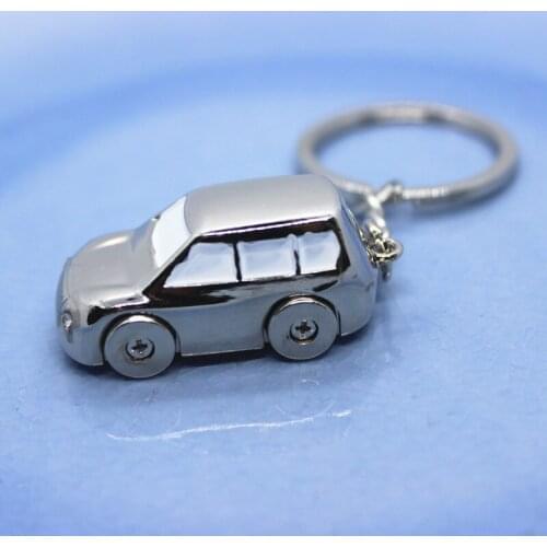 1pc Funny Unisex Keychains 3D Car Model Keyring Creative Valentines Day Gifts Personality Unique Boyfriends Birthday Present