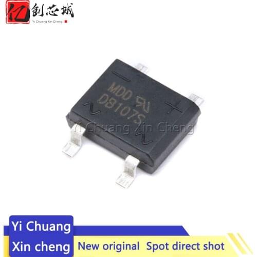 10PCS SMD DB107 DB107S 1A 1000V Single Phases Diode Rectifier Bridge