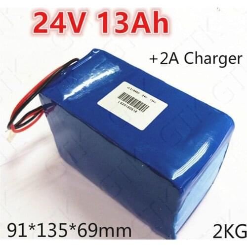 Battery 24v 350w batterie 24v 13AH lithium electric bike battery 24v 12ah for Wireless camera video recorder Solar street lamp
