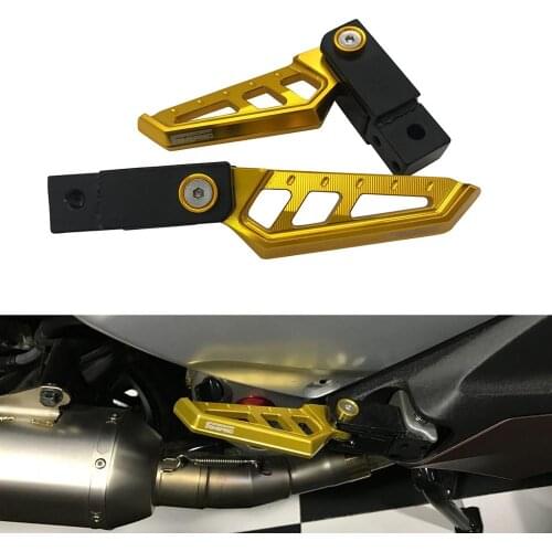 For Yamaha t max tmax 500 530 dx sx xp500 nmax 155 mt07 mt 07 CNC Rear Foot pegs Pedal Motorcycle Passenger Footrest Accessories