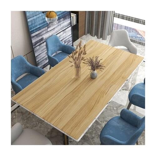 Hot sale Solid wood pattern tablecloth Table Cover Rectangule Table Cloths for Table Protect the Desktop free shipping