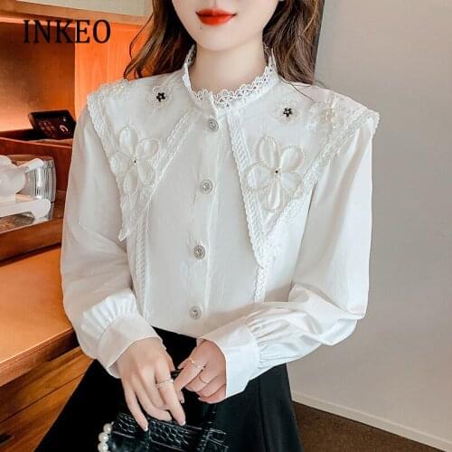 Синие блузки Inkeo China At AliExpress