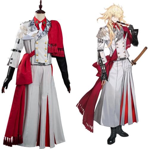 Game Touken Ranbu Online Ichimonji Norimune Cosplay Costume Outfits Halloween Carnival Suit