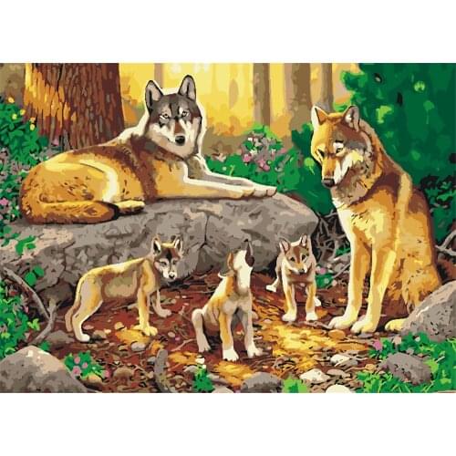 Paradox Love Painting By Numbers Kits Picture Diy Frame Home Decoration Coloring By Numbers Flower Girl Handpainted