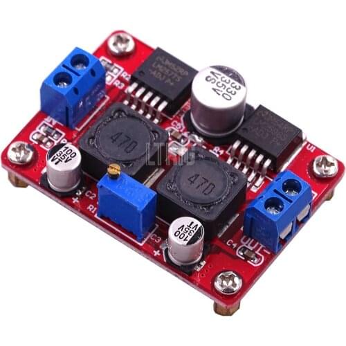 LTRIG custom 1Pcs XL6019 replace LM2577S LM2596S DC-DC Step Up Down Boost Buck Voltage converter Module 15W