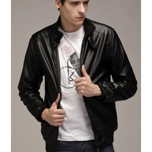 Mens Leather Jackets Men Jacket High Quality Classic Motorcycle Bike Cowboy Jackets Male Plus Thick Coats S-2XL 2021 New