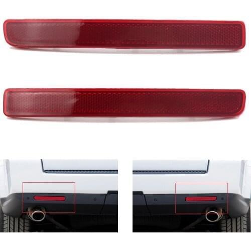 Pair of Fit for Land Rover Discovery 3 LR4 Rear Bumper Tail Light Lens
