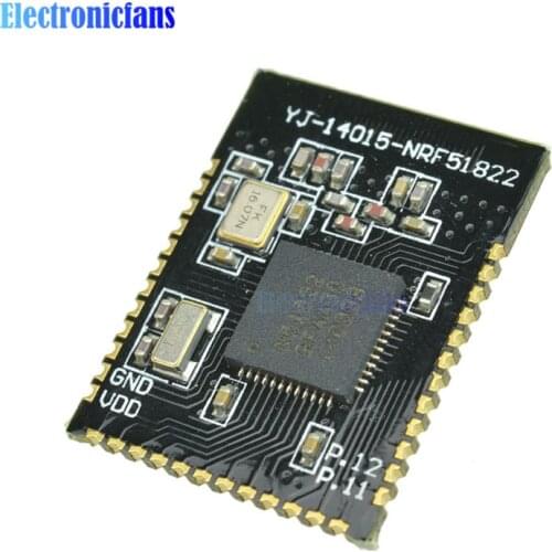 NRF51822 Core51822 BLE 4.0 Bluetooth 2.4G Wireless Module Antenna Board For ULP SPI I2C UART Interface Compatible NRF24L Series