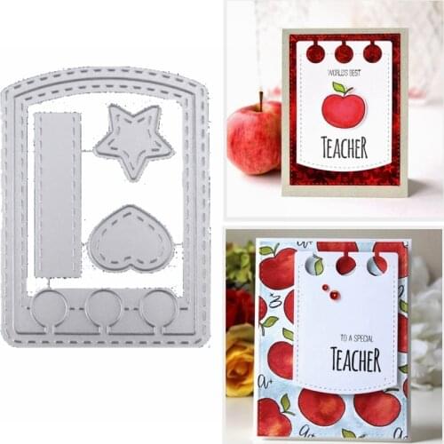 Hollow Frame Element Heart Star Shape Metal Cutting Dies For DIY Crafts Paper Cards Scrapbooking Embossing Making 2019 New