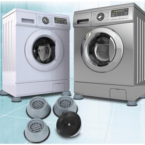 4pcs Washing Machine Non Slipping Dryer Anti Vibration Feet Pad for Kitchen Bathroom Furniture Heightened Supplies