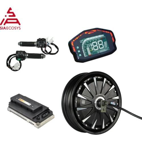 SIA 12inch 3000W 72V 80kph Hub Motor with VOTOL EM150SP controller and kits for Scooter