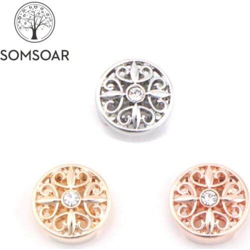 Somsoar Jewelry Ireland Flower Slide Charms fit 10mm Mesh Bracelet and Leather Wrap Bracelet accessories 10pcs/lot