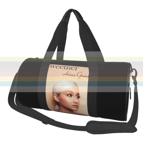 Universal travel sports fitness shoulder bag. Nylon portable outdoor sports bag. Dry and wet separation bag