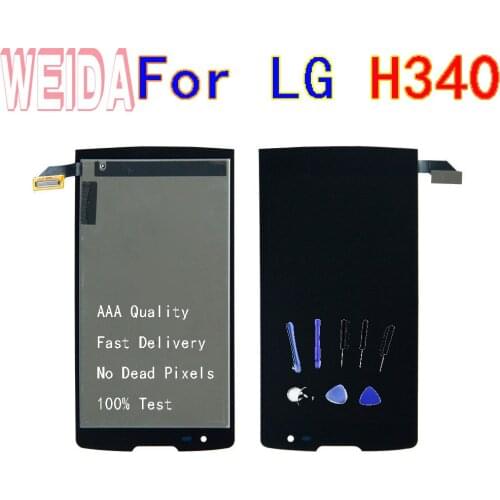 4.5’’ For LG H340 h324 H340N LCD Display Touch Screen Digitizer Assembly Without Frame with free tool