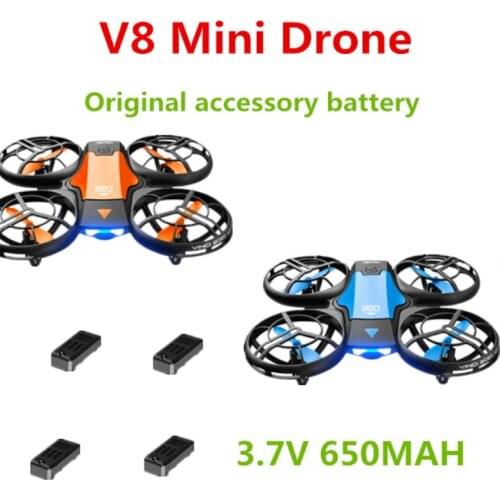 4D-V8 Mini Drone Battery Original Accessories 3.7V 650MAH Battery For V8 Drones Spare Parts Flight 10 Minut