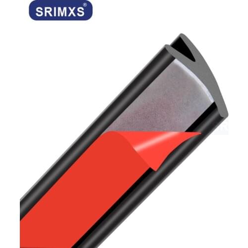 Car Seal Rubber Scratch Protector Strips Sealing Weatherstrip Noise Insulation Seals Auto Interior Accessories