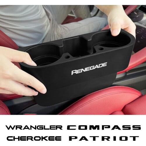 Car Seat Gap Storage Box For Jeep RENEGADE WRANGLER CHEROKEE COMPASS PATRIOT TRAILHAWK COMMANDER LIBERTY RUBICON Accessories