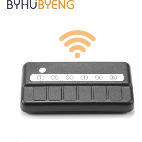 BYHUBYENG Office Boss Wireless Calling System For Calling Remind Pager For Calling Staff Pantalla Led Mutfak Waterproof Button